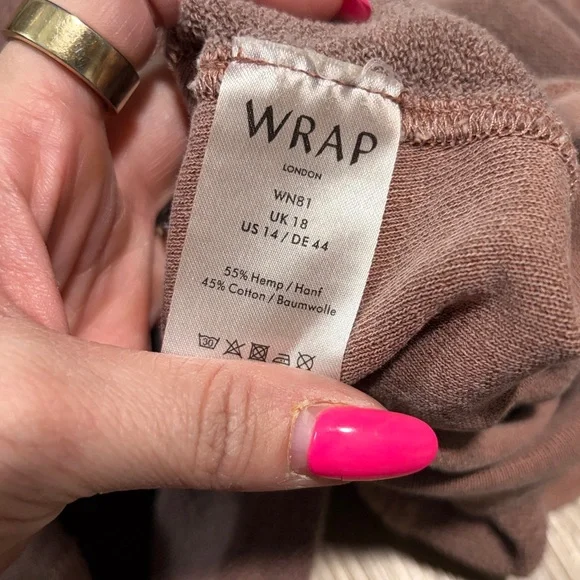 WRAP London Sweatshirt Tunic - Picture 5 of 5